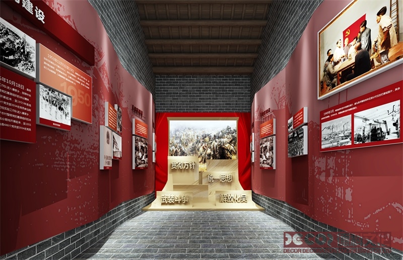 紅色展館裝修展示內(nèi)容應(yīng)該如何科學(xué)編排？